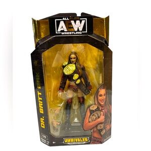 Ringside Britt Baker - AEW Unrivaled 10 Toy Wrestling Action Figure